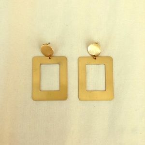 Gold Statement Earrings